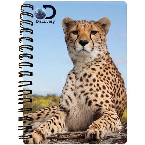 National Geographic 3D notebook A6 50l - ap - cheetah slika 1