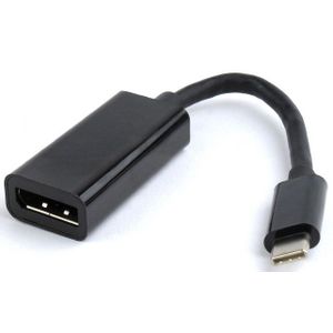 A-CM-DPF-01 Gembird USB-C to DisplayPort adapter, black A