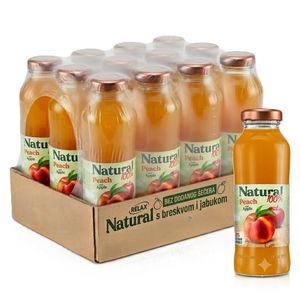 Natural 100% sok Breskva flaša 200ml x 12 kom   XXL 