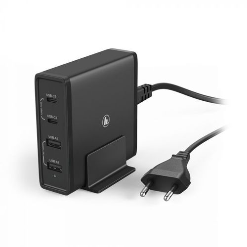 Hama stanica za punjenje 65W (2xPD USB-C, 2xUSB-A) slika 1