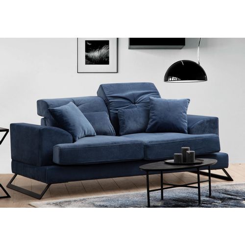 Atelier Del Sofa Dvosjed, Mornarsko plava, Frido - Navy Blue slika 1