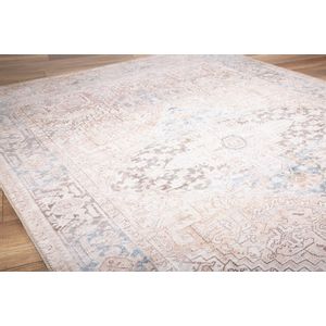 Dorian Chenille - Beige AL 349 Multicolor Carpet (140 x 190)