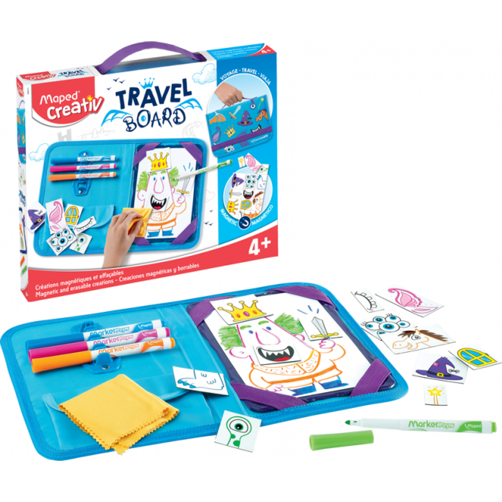 Maped Creativ Kreativni set Travel board Magnetne kreacije slika 1