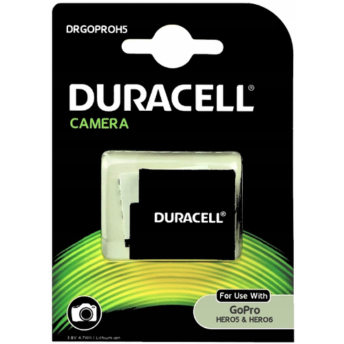 Duracell zamjenska baterija 1250mAh - Fits GoPro Hero 5, 6, 7 slika 1