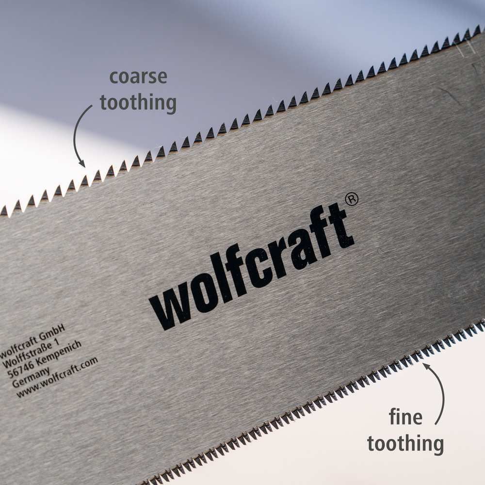 Wolfcraft Pila Japanska Dvostrana Za Drvo i Plastiku 240mm - 6951000 slika 5
