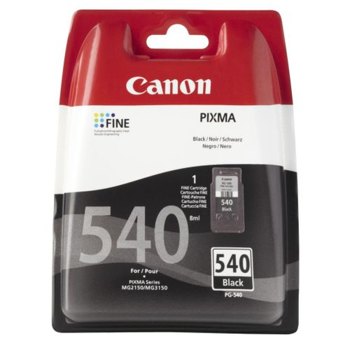 INK JET CANON PG-540BK MG2150 BLACK 8ML #5225B005  slika 1