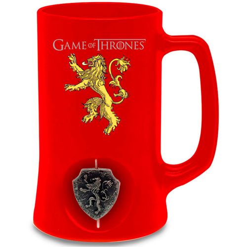 Game of Thrones logo 3D Lannister šalica slika 1