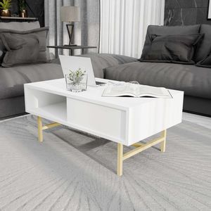 Style 4222 White Coffee Table