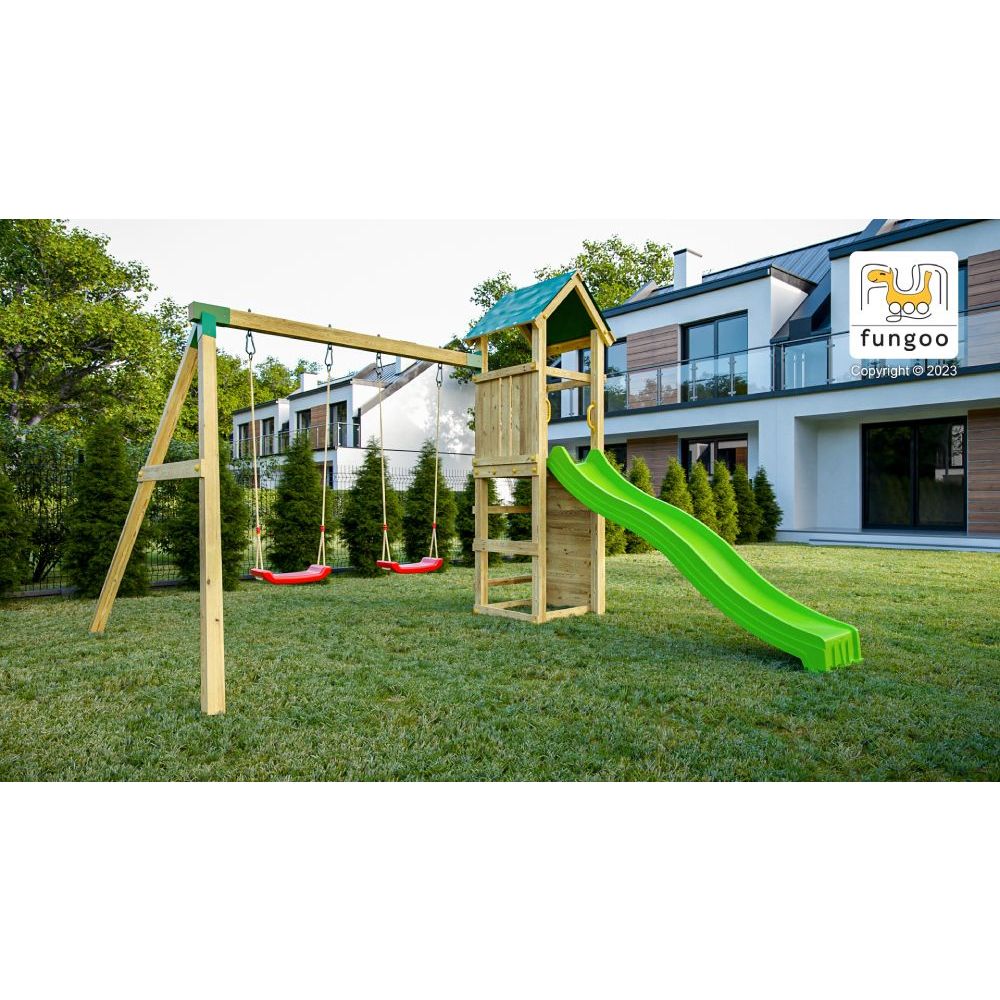 Fungoo Set CHARLY - Drveno dječije igralište slika 2