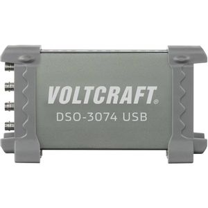 VOLTCRAFT DSO-3074 namjenski osciloskop  70 MHz 4-kanalni 250 MSa/s 16 kpts 8 Bit digitalni osciloskop s memorijom (ods), spektralni analizator 1 St.