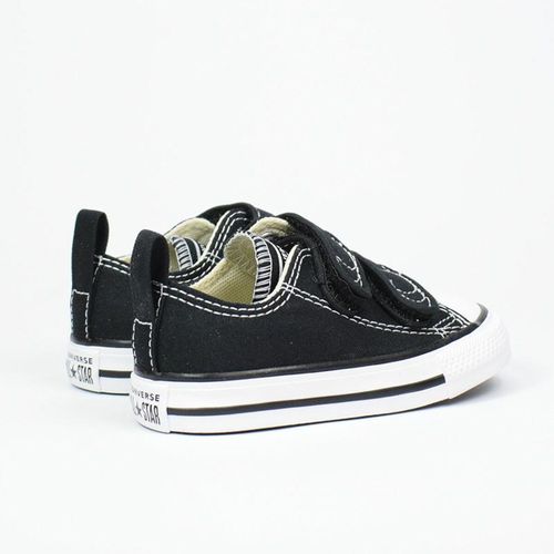 Dječje Casual Tenisice Converse Chuck Taylor All Star Crna Velcro slika 2