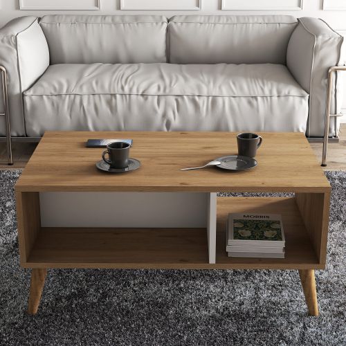 Exxen - 2074 OakWhite Coffee Table slika 2