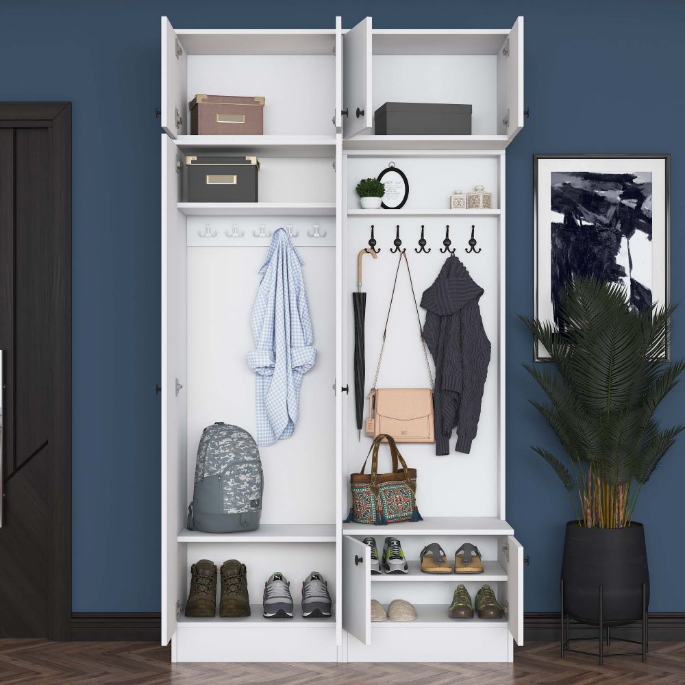 Hall Stand EA145 - Bijela slika 3