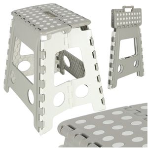 Protuklizni tabure 39CM svijetlo sivi 