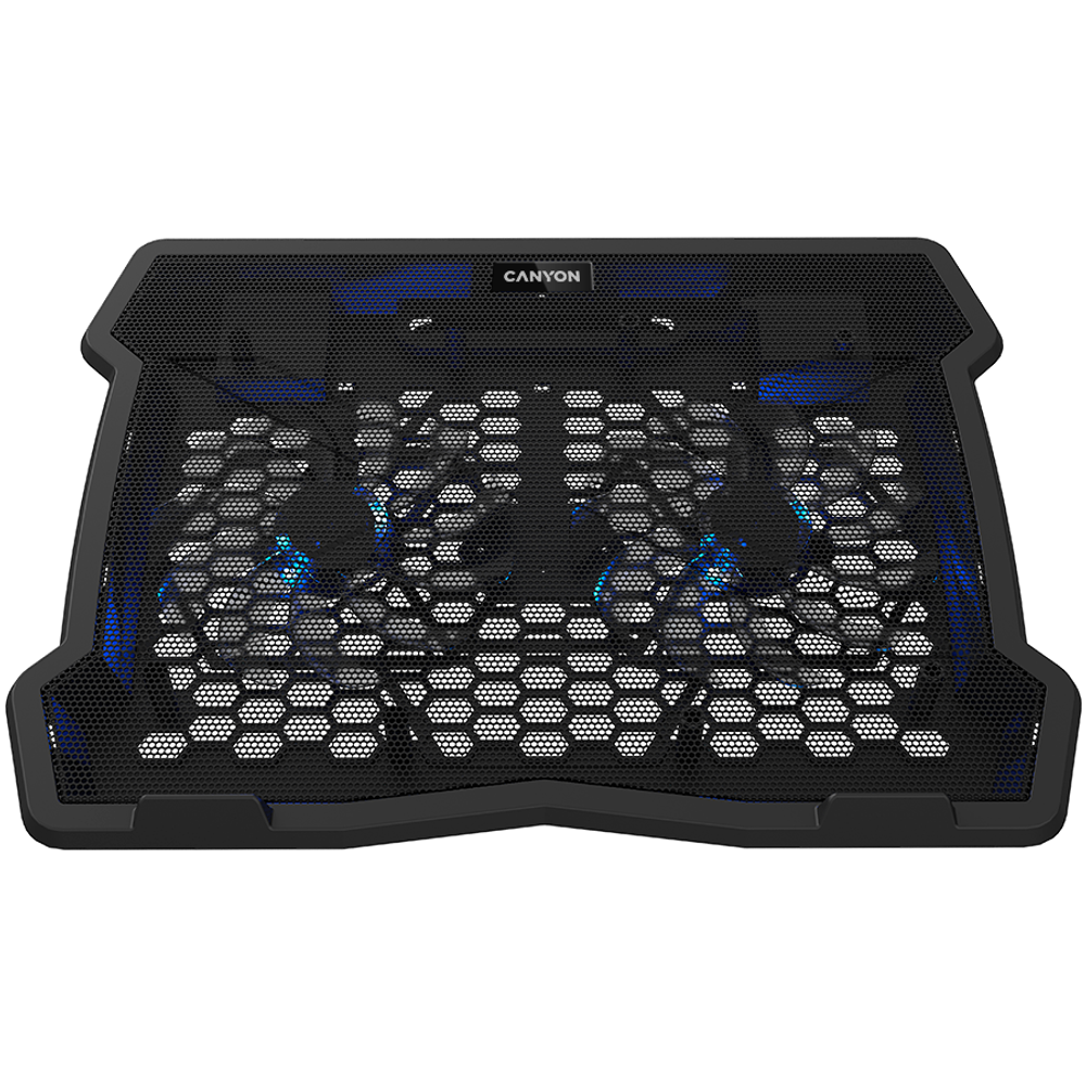 CANYON NS03 Stalak za hlađenje sa dvostrukim ventilatorom i USB hubom slika 3