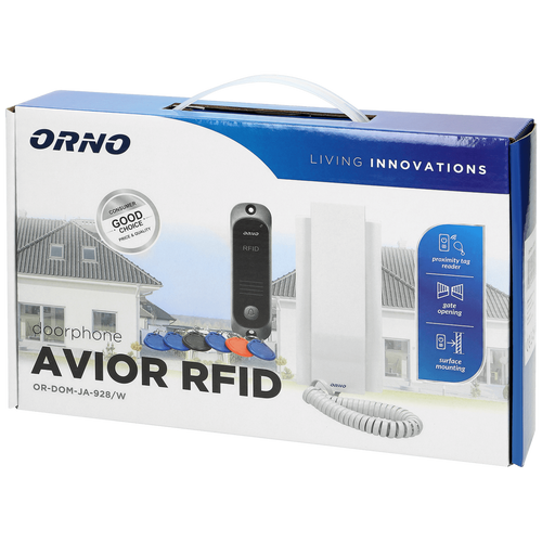 Orno Interfon, set, AVIOR, bijela - OR-DOM-JA-928/W slika 2