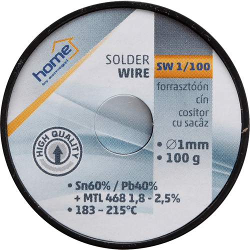 SMA Tinol za lemljenje, Ø1.0 mm, 100g - SW 1/100 slika 2