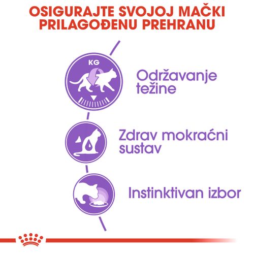 ROYAL CANIN FHN Sterilised Gravy, potpuna hrana u vrećici za  odrasle mačke, za sterilizirane/kastrirane mačke, komadići u umaku, 12x85 g slika 5