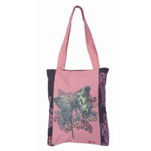 Target torba za kupovinu Butterfly pink