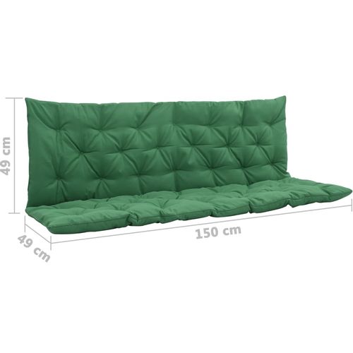 Zeleni jastuk za ljuljaće stolice 150 cm slika 30