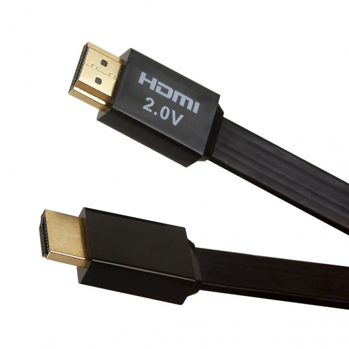 Kabl Flet HDMI na HDMI JWD-04 bakarni 2.0V Flat 1.5m slika 1