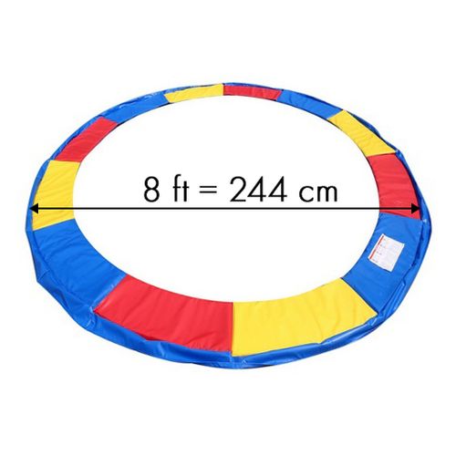 Univerzalna zaštitna navlaka za trampoline 244-250cm šarena slika 5