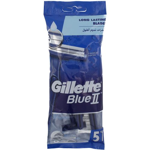 Gillette - BLUE II chromium coating cuchilla afeitar desechable 5 uds. slika 3