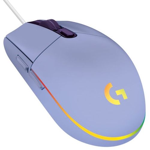 Logitech G102 Lightsync Gaming Wired Mouse, Lilac USB slika 2