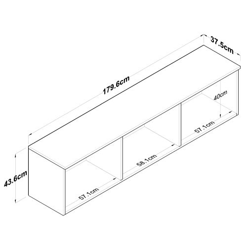 EA103 - 2566 White Multi Purpose Cabinet slika 9