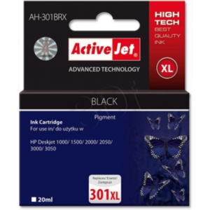 ActiveJet crna tinta za HP CH563, 301XL