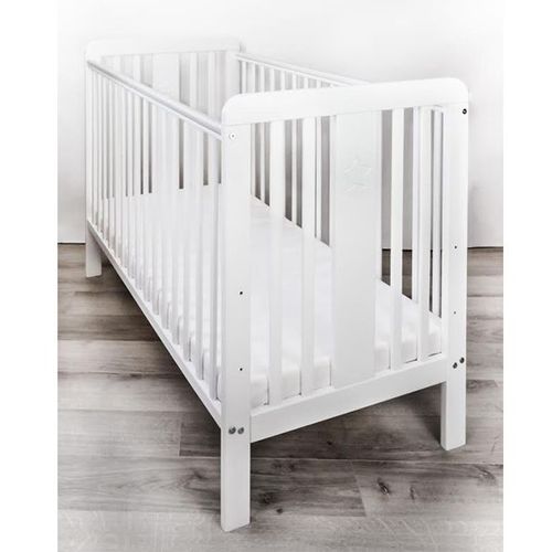 Woodies krevetić Star Cot - White  slika 2