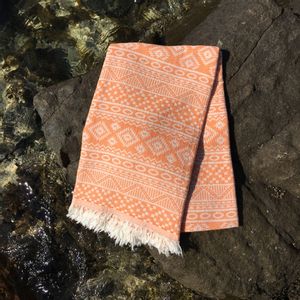 Cicim - Orange Orange Fouta (Beach Towel)
