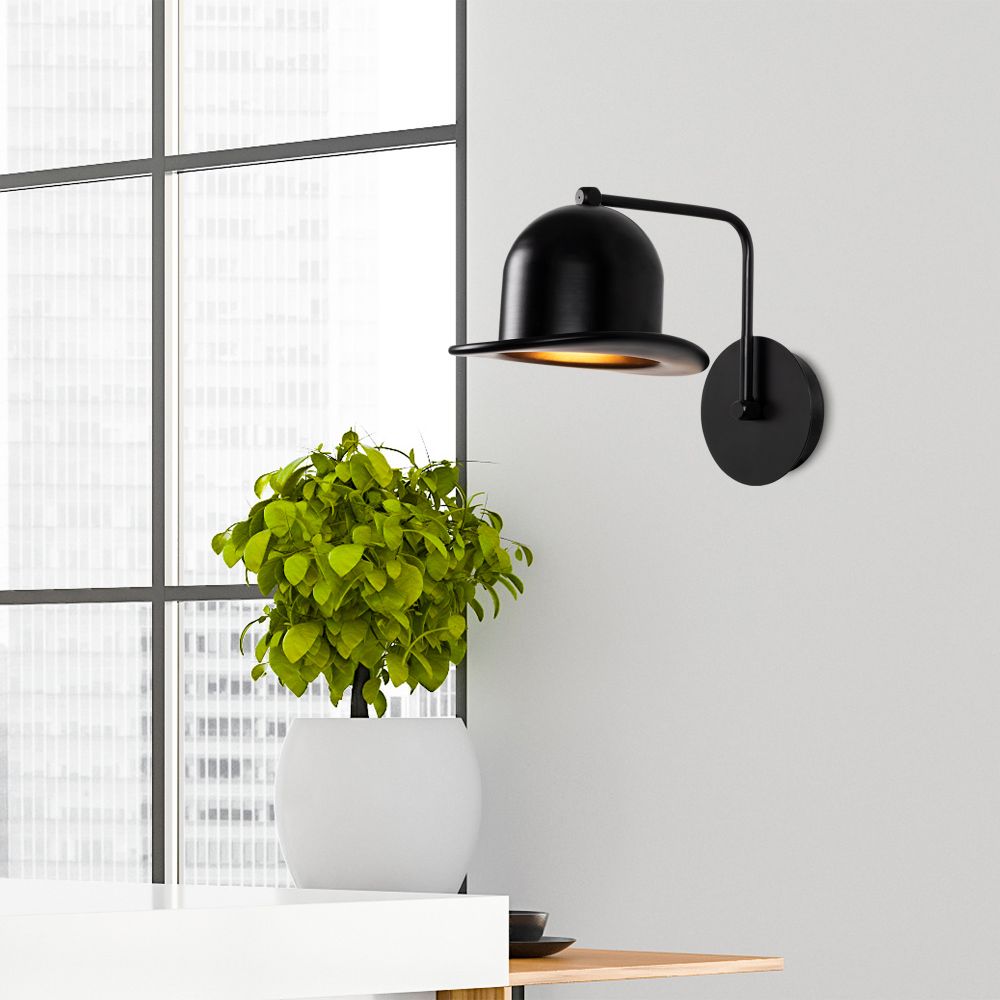 Zidna lampa Fötr Sivani - MR-324 u crnoj boji slika 1