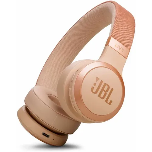 JBL LIVE 670 NC SANDSTONE bežične bluetooth slušalice on-ear slika 1