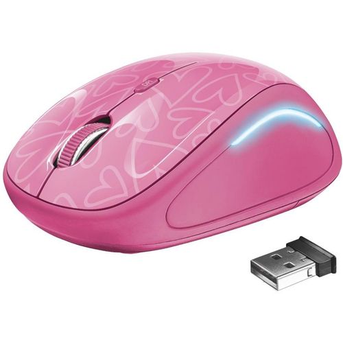 YVI FX WIRELESS MOUSE PINK (22336) slika 1