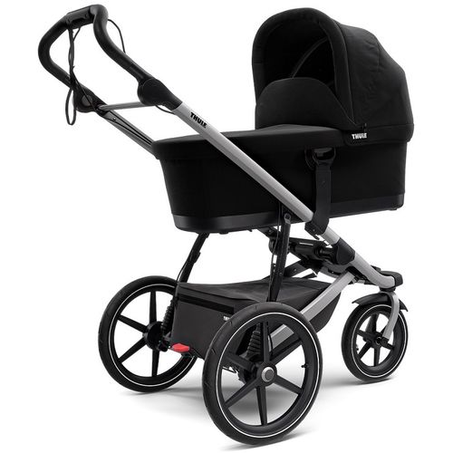 Komplet Thule Urban Glide 2 dječja kolica plava + Urban Glide 2 košara crna slika 2