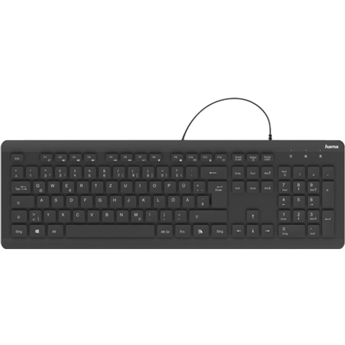 HAMA Žična tastatura KC-600 US (Crna) slika 1