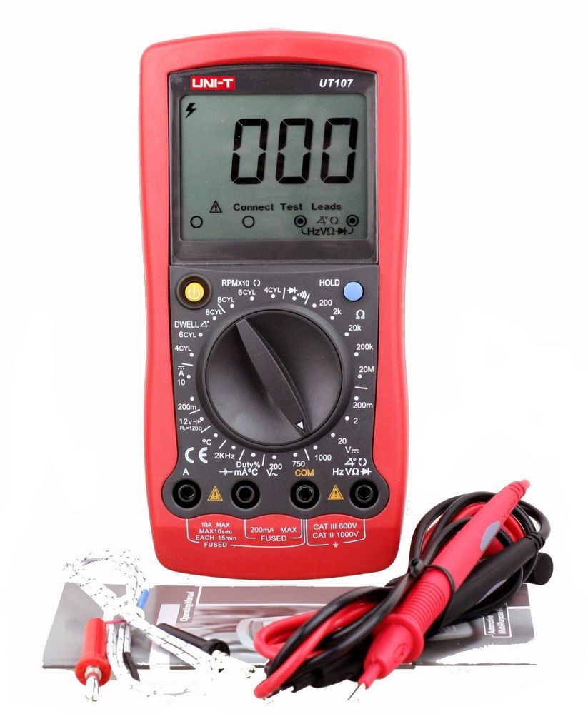 Instrument UT-107, automobilski multimetar, Uni-trend — Bazzar.hr