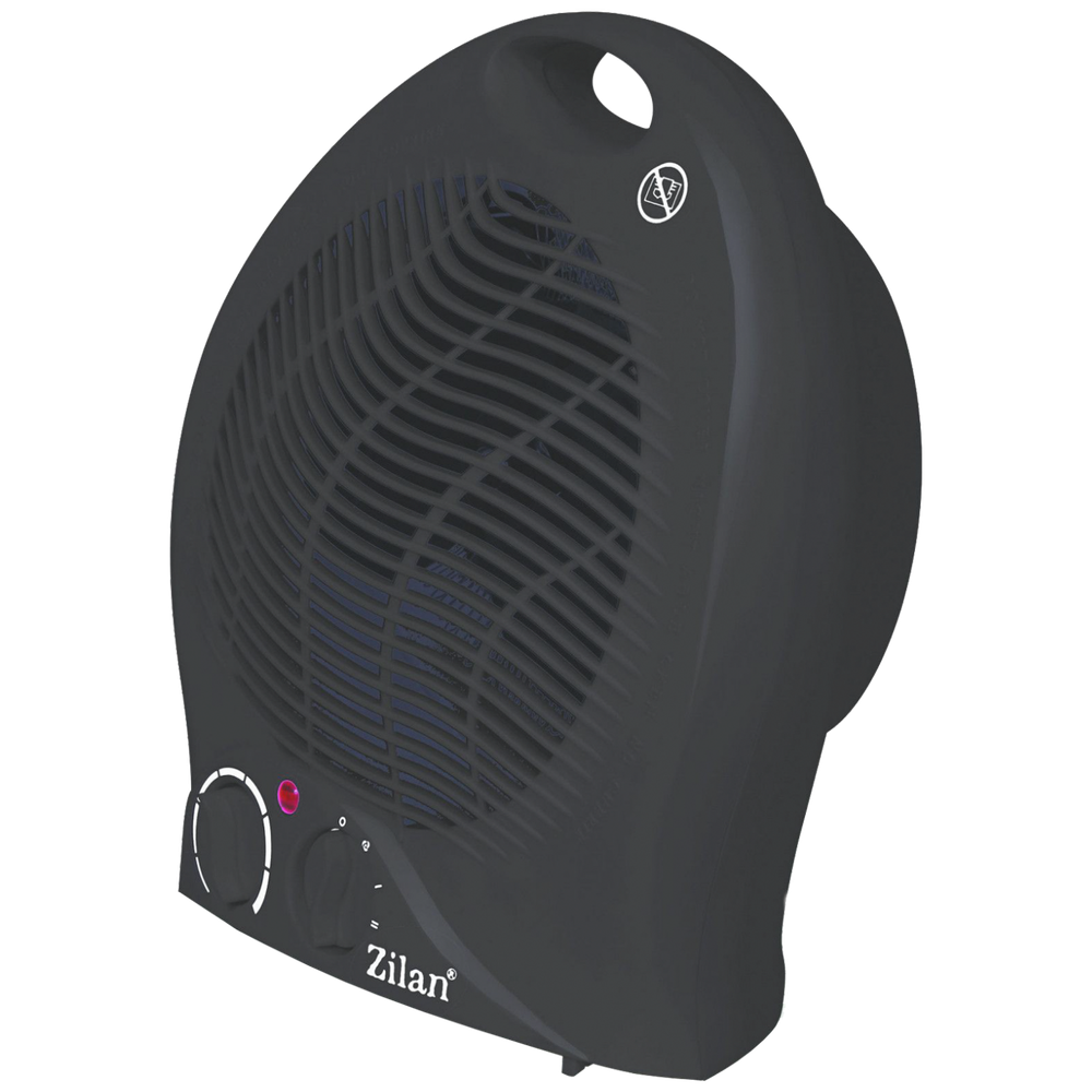 Floria Grijalica sa ventilatorom, 2000 W, crna - ZLN6172 slika 1