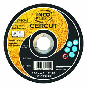 Incoflex metalna rezna ploča 125*1,0 Cercut