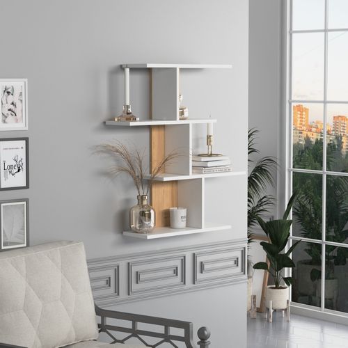 Karbon - White, Oak White
Oak Wall Shelf slika 3