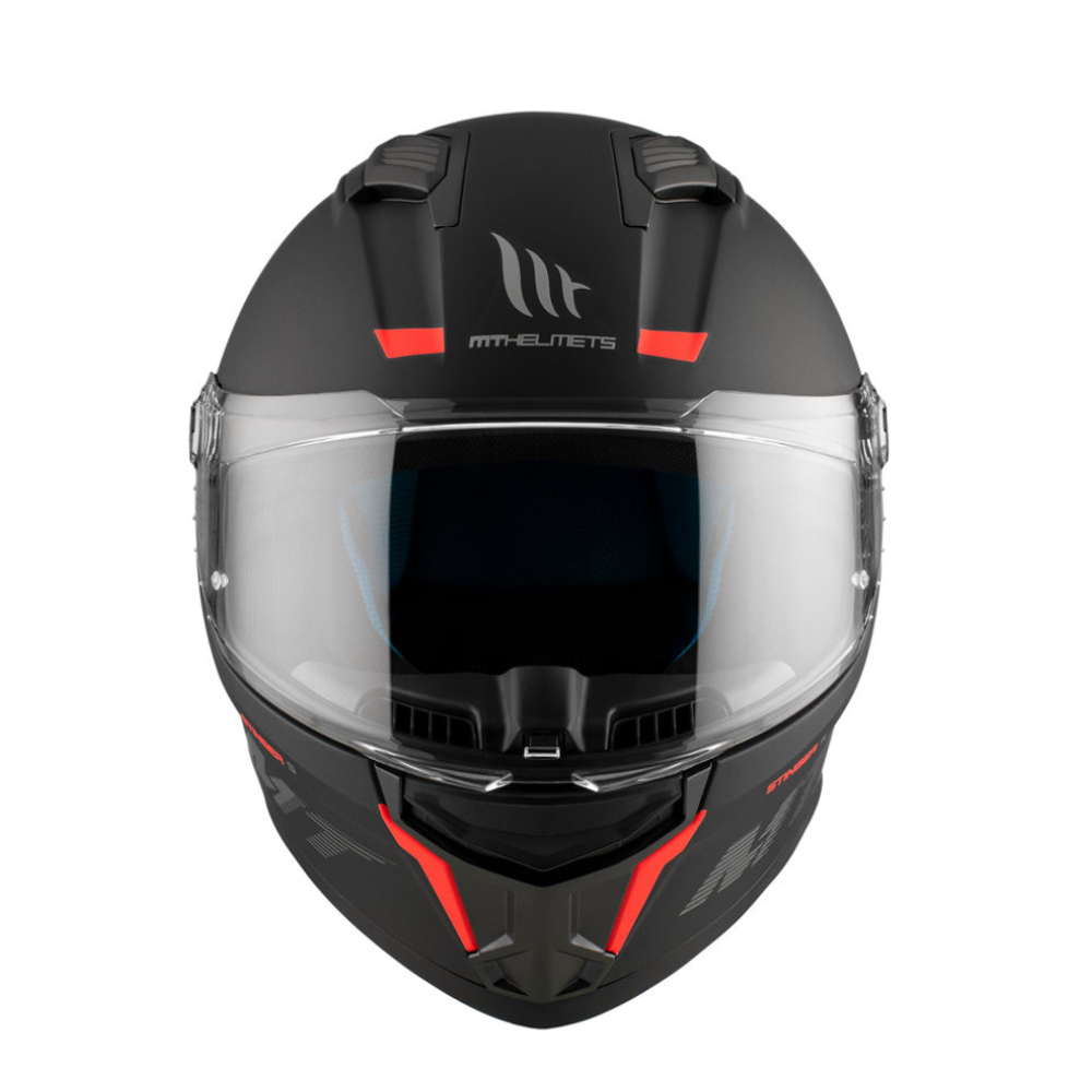 MT Helmets Stinger 2 Solid A1 Matt Black slika 3