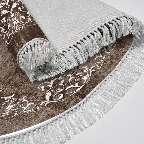 410616-O - Brown Brown Bathmat Set (2 Pieces) slika 4