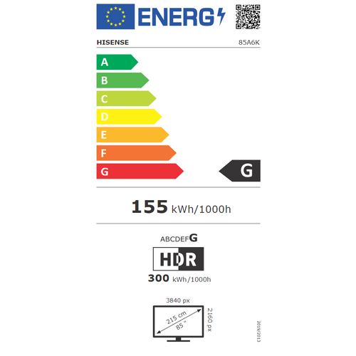 Hisense televizor 85A6K slika 2