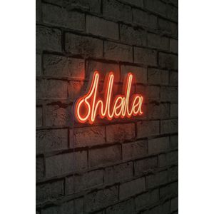 Wallity Ukrasna plastična LED rasvjeta, Oh La La - Red