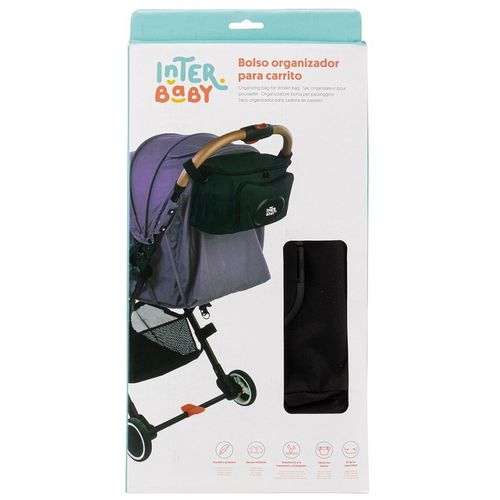 Interbaby torba za kolica Black  slika 7