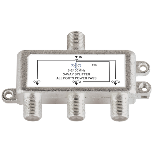 ZED electronic Antenski razdjelnik 1 ulaz - 3 izlaza, 5-2400MHz - FR3 slika 2