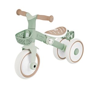 Globber Tricikl Learn Trike 2u1+ Eco Veg0000737-109, Sage 