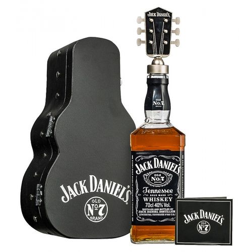 Jack Daniel´s guitar case – gift box gitara 0,7l slika 2