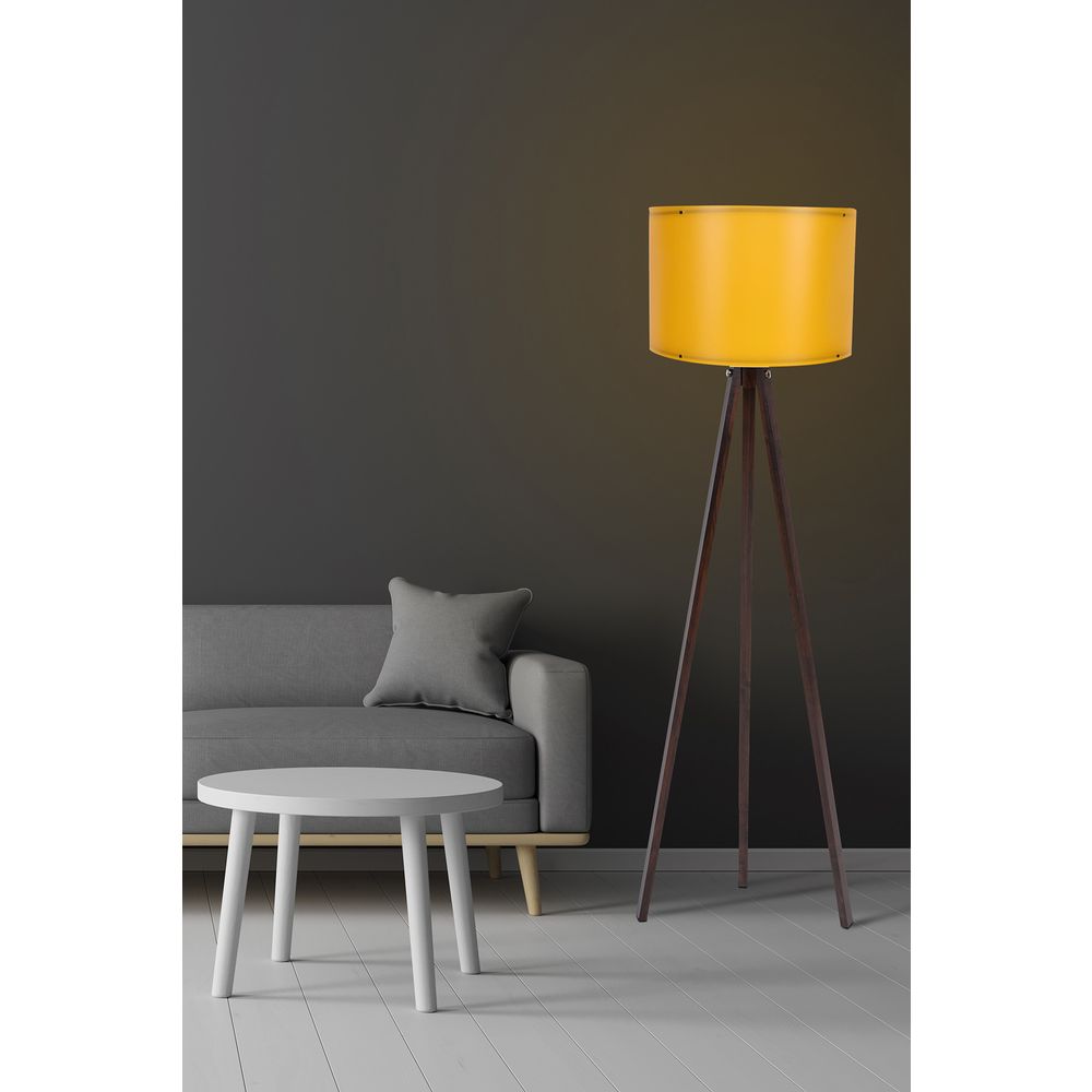 Podna Lampa 102 - Žuta Orahova slika 2